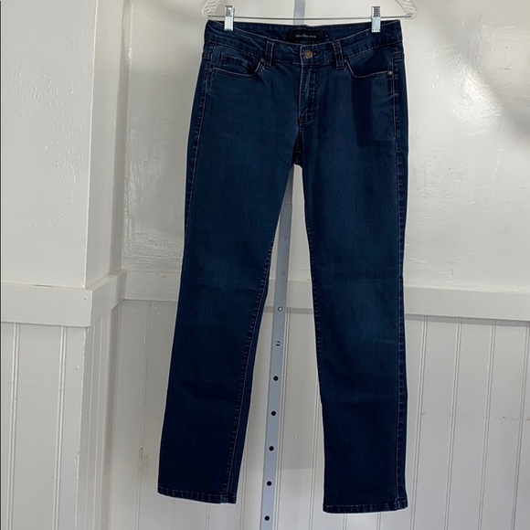 Calvin Klein Jeans Denim - Calvin Klein Dark Skinny Blue Jeans Women Tall | 8
